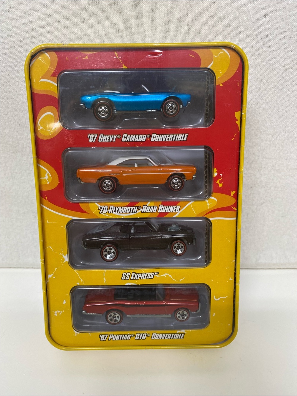 2007 Hot Wheels 40th Anniversary Since 68 Muscle Cars 4-Pack #1 of 2 Sealed